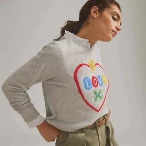 Anthropologie Nathalie lete cashmere sweater xs